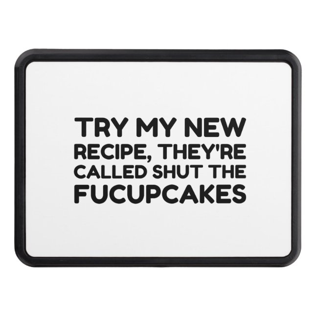 Cache Pour Crochet De Remorquage Fermez la citation amusante des gâteaux de fumée (Devant)