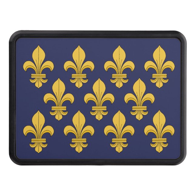 Cache Pour Crochet De Remorquage Fleur de lis (Devant)