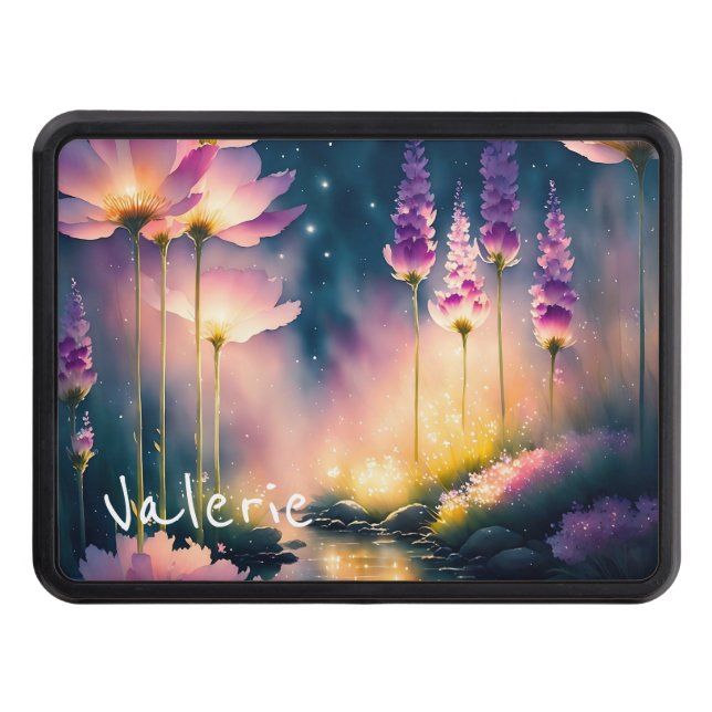 Cache Pour Crochet De Remorquage Fleurs de cosmos (Devant)