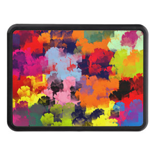 CACHE POUR CROCHET DE REMORQUAGE FLEURS D'ÉTÉ