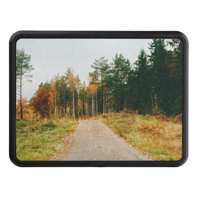 Cache Pour Crochet De Remorquage Forêt automnale suédoise (Devant)