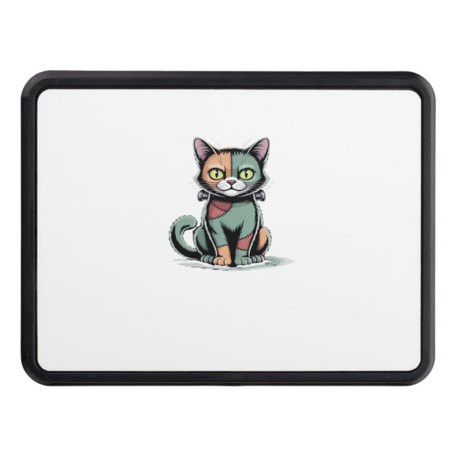 Cache Pour Crochet De Remorquage FrankenCat T-shirt surdimensionné (Devant)