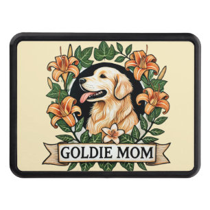 Cache Pour Crochet De Remorquage Goldie Maman Golden Retriever Chien Moms