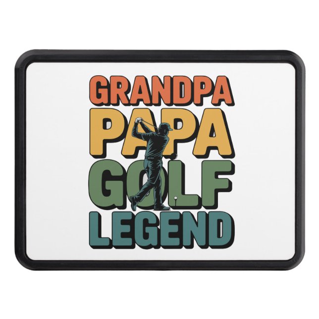 Cache Pour Crochet De Remorquage Golf Legend Grand Papa (Devant)