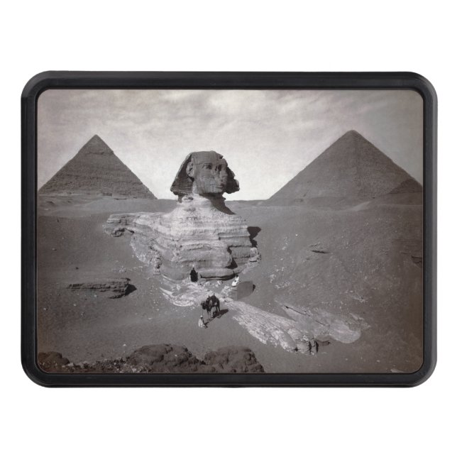 Cache Pour Crochet De Remorquage Great Sphinx & Gizeh Pyramides Necropolis Egypte (Devant)
