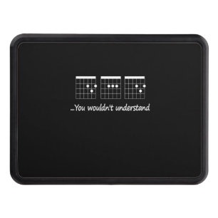 Cache Pour Crochet De Remorquage Guitariste Vous Ne Comprendriez Pas Anniversaire