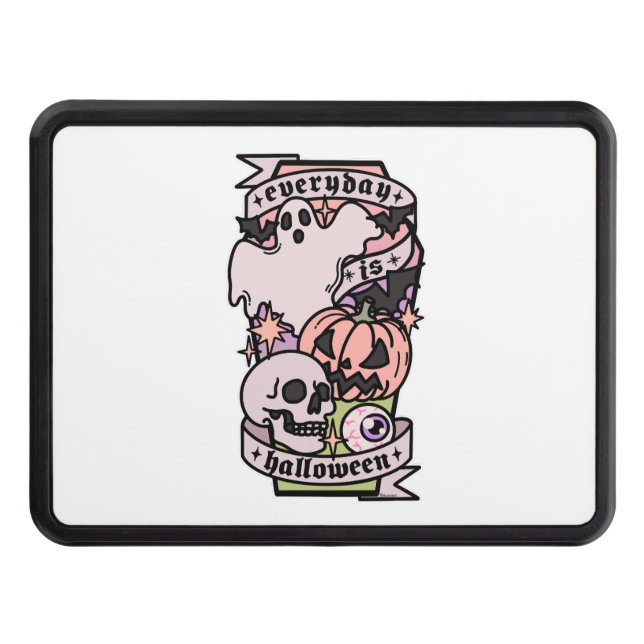 Cache Pour Crochet De Remorquage Halloween tous les jours (Devant)