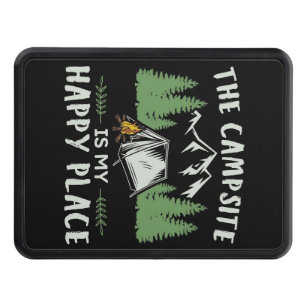 Cache Pour Crochet De Remorquage Happy Camper Le Camping Est Mon Endroit Heureux