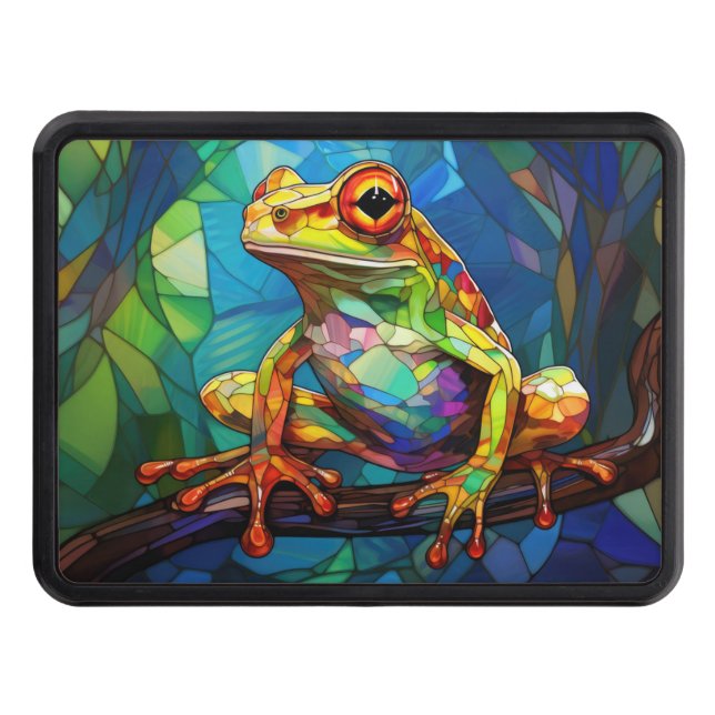 Cache Pour Crochet De Remorquage Hitch Art Frog (Devant)