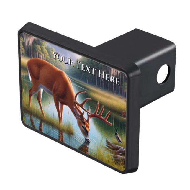 Cache Pour Crochet De Remorquage Hitch Cover de remorque de camion de chasse aux ce (haut Droit)