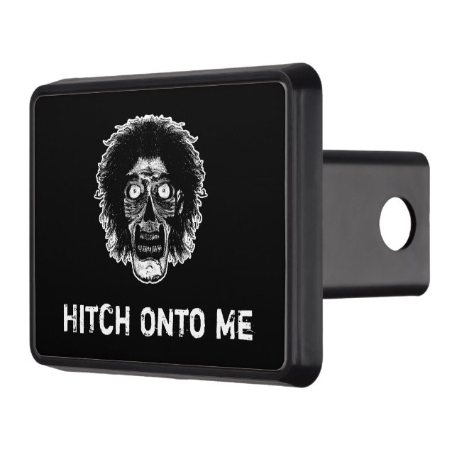 Cache Pour Crochet De Remorquage Hitch Sur Moi - Noir & Blanc (Gauche)