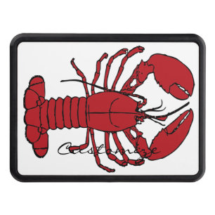 Cache Pour Crochet De Remorquage Homard rouge Thunder_Cove du Maine