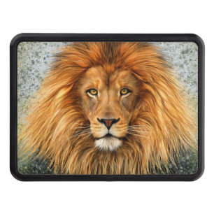 Cache Pour Crochet De Remorquage Image d'art de peinture de photographie de lion