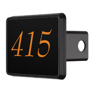 Cache Pour Crochet De Remorquage Indicatif régional 415 (San Francisco)