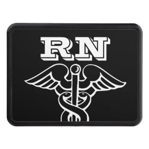 Cache Pour Crochet De Remorquage Infirmière autorisée RN voiture de logotype
