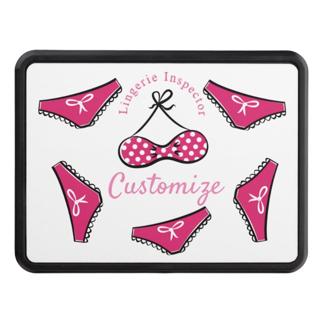 Cache Pour Crochet De Remorquage Inspecteur de lingerie Thunder_Cove  (Devant)