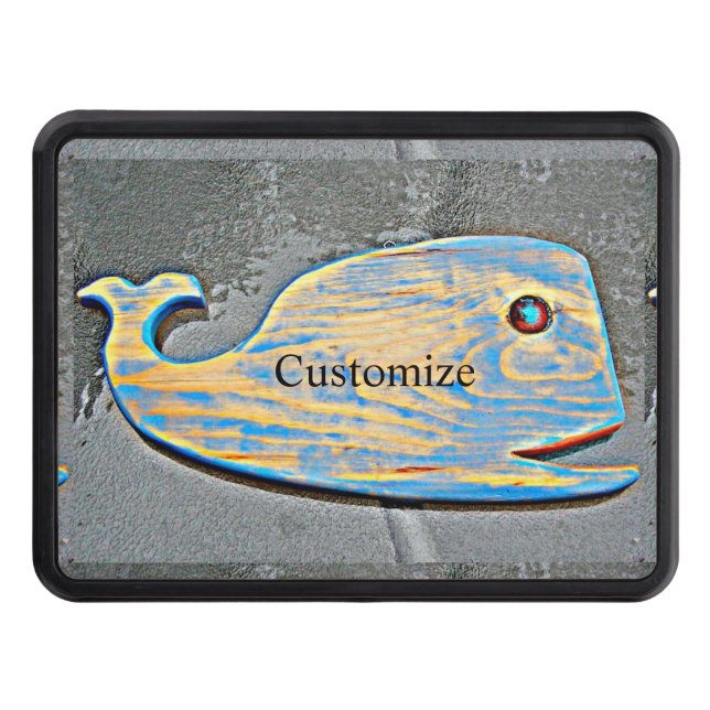 Cache Pour Crochet De Remorquage Joyeuse baleine Thunder_Cove (Devant)