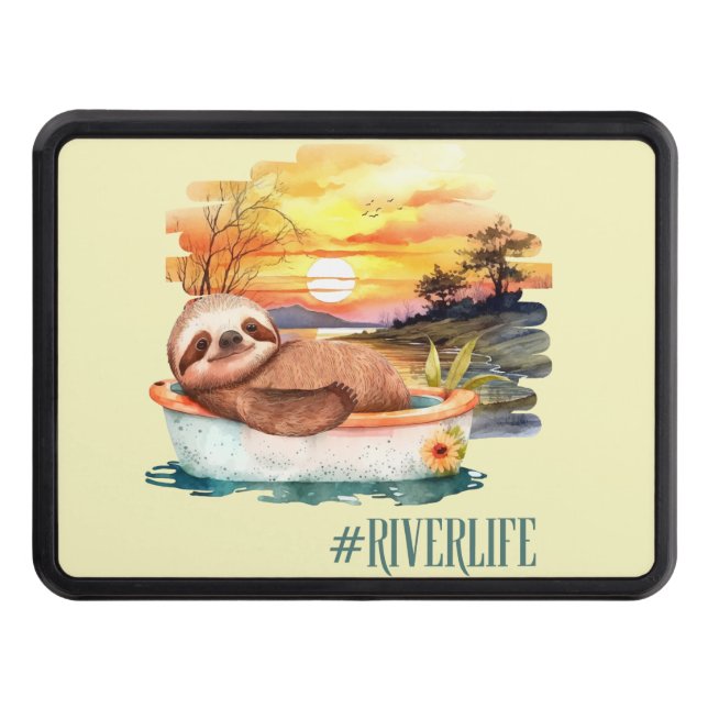 Cache Pour Crochet De Remorquage La vie fluviale | Jote Sloth (Devant)