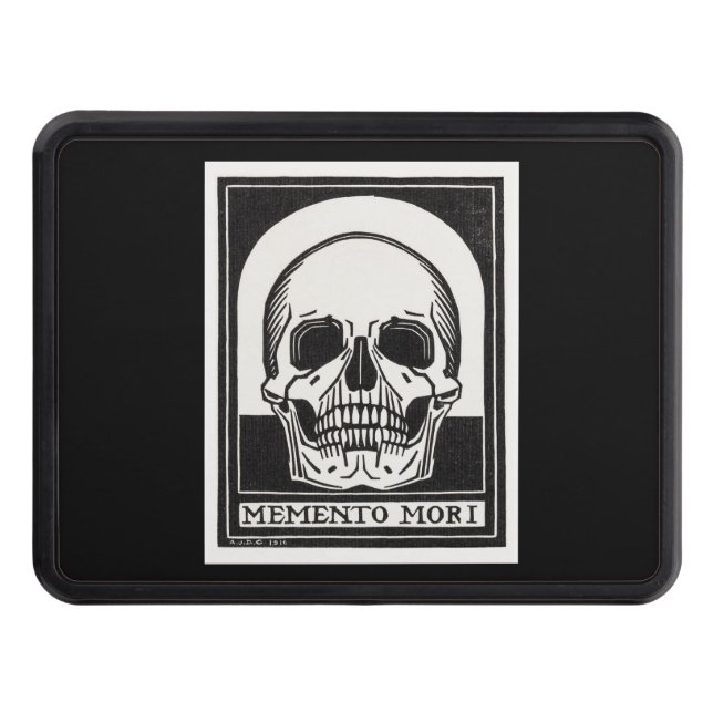 Cache Pour Crochet De Remorquage Le crâne Memento Mori (Devant)