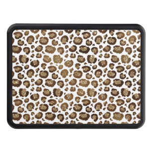 Cache Pour Crochet De Remorquage Leopard Spots Animaux sauvages Parties scintillant