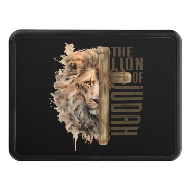 Cache Pour Crochet De Remorquage Lion de Juda Hitch Cover (Devant)