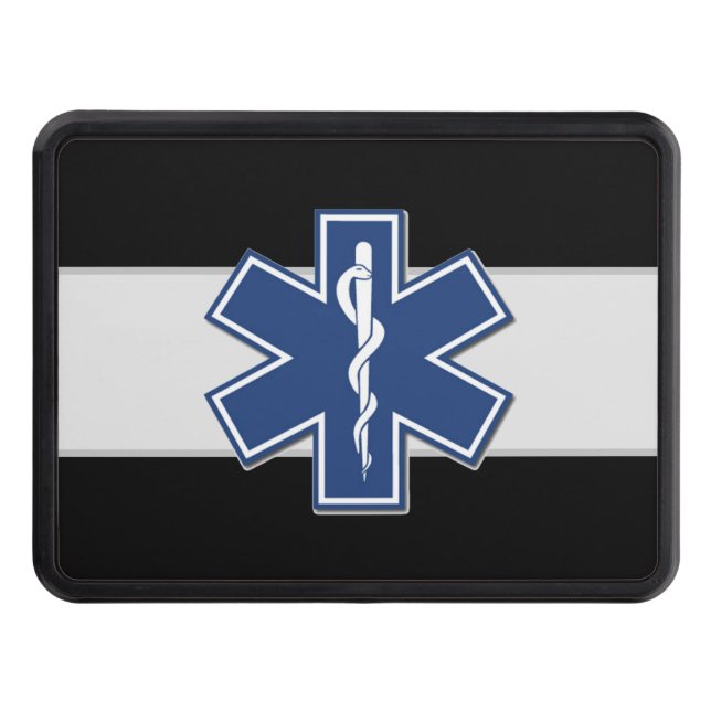 Cache Pour Crochet De Remorquage Logo d'urgence EMS    (Devant)