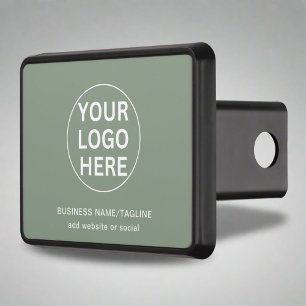 Cache Pour Crochet De Remorquage Logo et texte vert Sage l Promotionnels Business