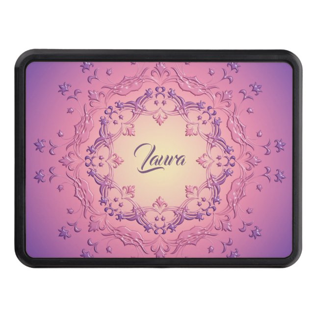 Cache Pour Crochet De Remorquage Mandala.Nom. (Devant)