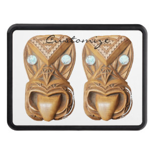 Cache Pour Crochet De Remorquage Maori Tiki face à Thunder_Cove