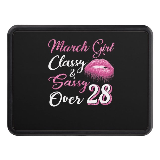 Cache Pour Crochet De Remorquage Mars Classy&Sassy Girl Plus de 28 ans (Devant)