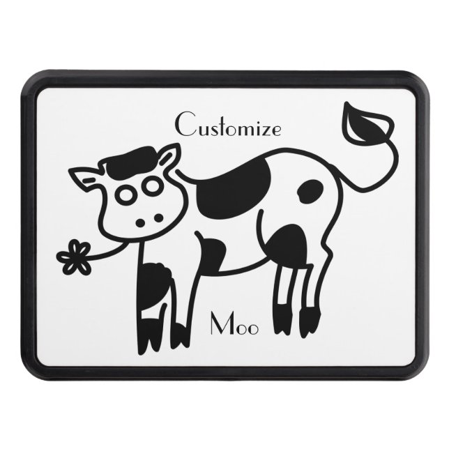Cache Pour Crochet De Remorquage Moo Cow Thunder_Cove (Devant)