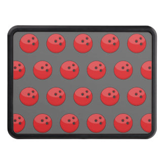 Cache Pour Crochet De Remorquage Motif de la balle rouge de Bowling