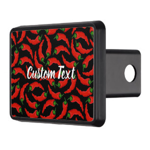 Cache Pour Crochet De Remorquage Motif Hot Chili Peppers