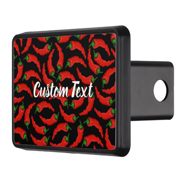 Cache Pour Crochet De Remorquage Motif Hot Chili Peppers (Gauche)