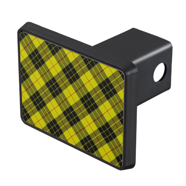 Cache Pour Crochet De Remorquage Motif tartan MacLeod (haut Droit)