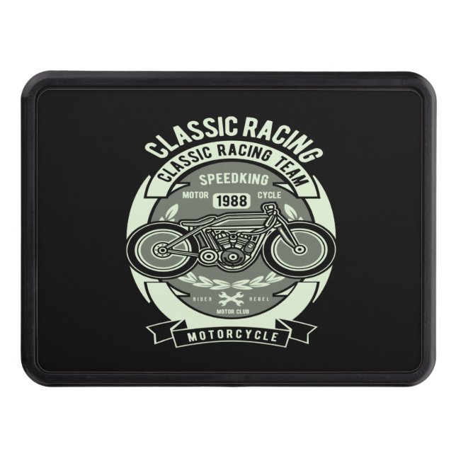 Cache Pour Crochet De Remorquage moto de course classique (Devant)