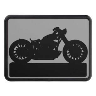 Cache Pour Crochet De Remorquage Motorcycle noir