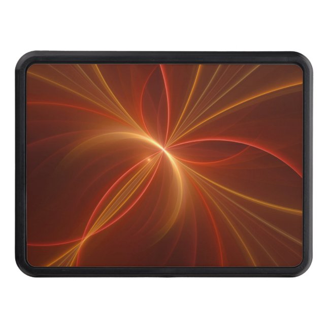 Cache Pour Crochet De Remorquage Mystique Abstrait Fractal Art Moderne Couleurs cha (Devant)