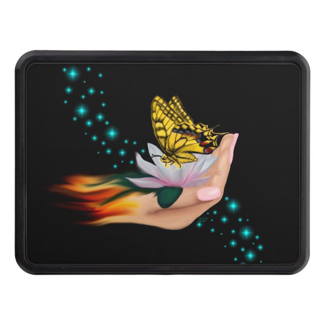 Cache Pour Crochet De Remorquage Papillon sur Lotus Bloom (Devant)