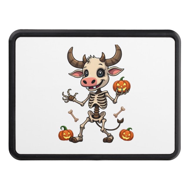 Cache Pour Crochet De Remorquage Parade de la vache à squelette (Devant)