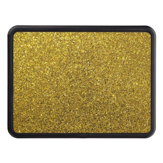 Cache Pour Crochet De Remorquage Parties scintillant Gold Sparkle (Devant)