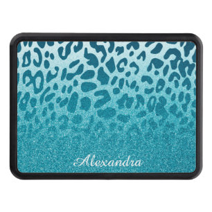 Cache Pour Crochet De Remorquage Parties scintillant Leopard