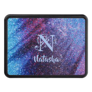 Cache Pour Crochet De Remorquage Parties scintillant violette personnalisée