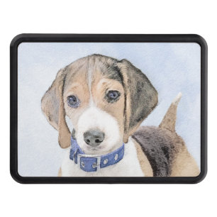 Cache Pour Crochet De Remorquage Peinture beagle - Cute Original Chien Art