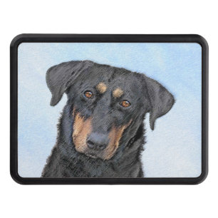 Cache Pour Crochet De Remorquage Peinture de Beauceron - Cute Original Chien Art