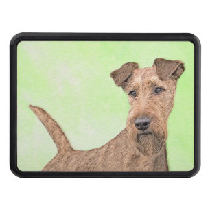 Cache Pour Crochet De Remorquage Peinture Irlandaise Terrier - Cute Original Chien 