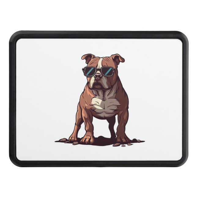 Cache Pour Crochet De Remorquage Pitbull L'Agent Secret Service (Devant)