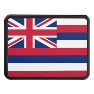 Cache Pour Crochet De Remorquage Plaque de licence drapeau Hawai’i