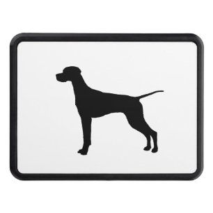 Cache Pour Crochet De Remorquage Pointeur Silhouette Love Dogs