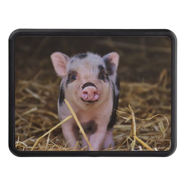 Cache Pour Crochet De Remorquage Porc mignon doux (Devant)
